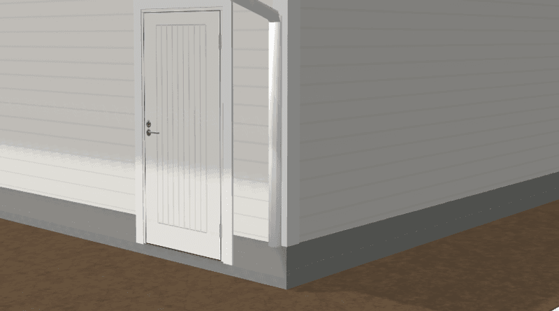 Dobbelgarasje 6,0 × 6,0 m – 36° saltak, ferdige elementer