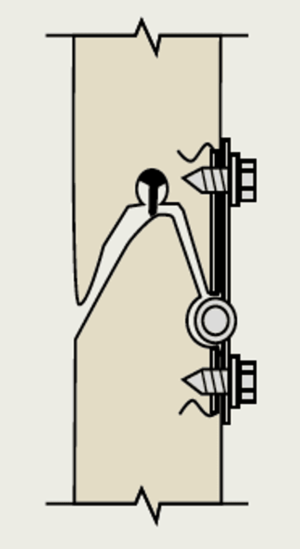 Garasjeport Deep Matt – 425 cm bredde