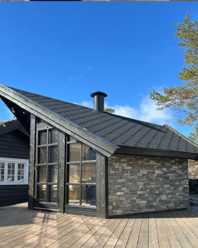 Grillhytte 4 x 3,9 meter