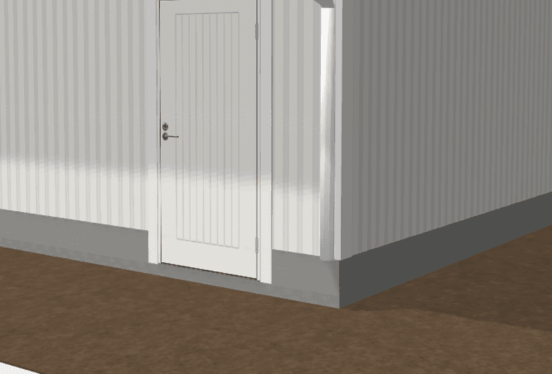 Dobbelgarasje 6,2 × 7,8 m – 36° saltak med loft, ferdige elementer