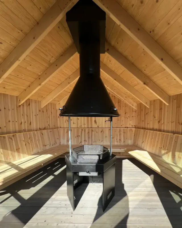 Grillhytte 3,28 x 3 meter