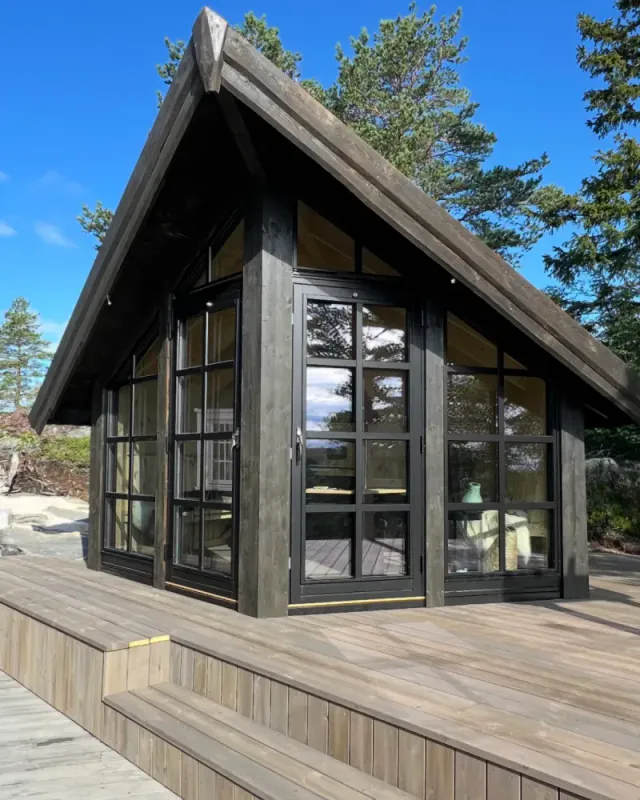 Grillhytte 4 x 3,9 meter